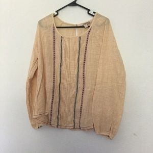 Boho forever 21 blouse